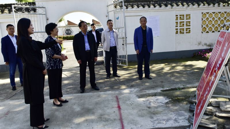 淮安区人大副主任刘宏彬到白马湖检查指导换届选举工作
