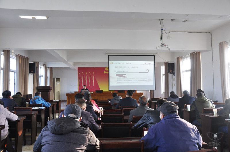农场公司纪委书记韩跃武宣讲六中全会精神