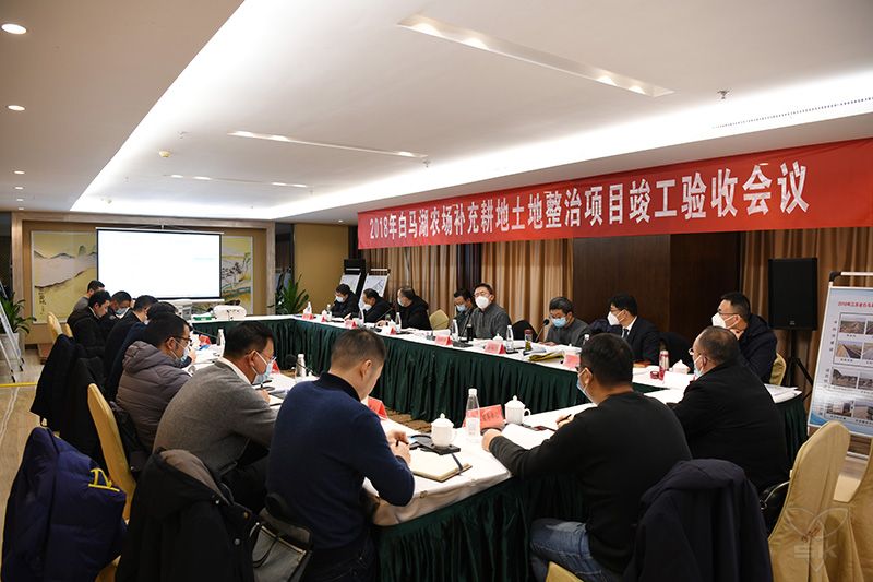 农场公司2018年补充耕地土地整治项目顺利通过验收