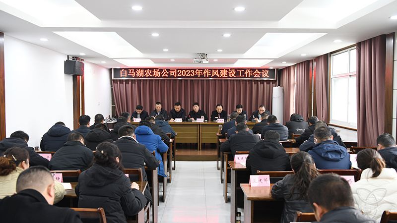 农场公司召开2023年作风建设工作会议