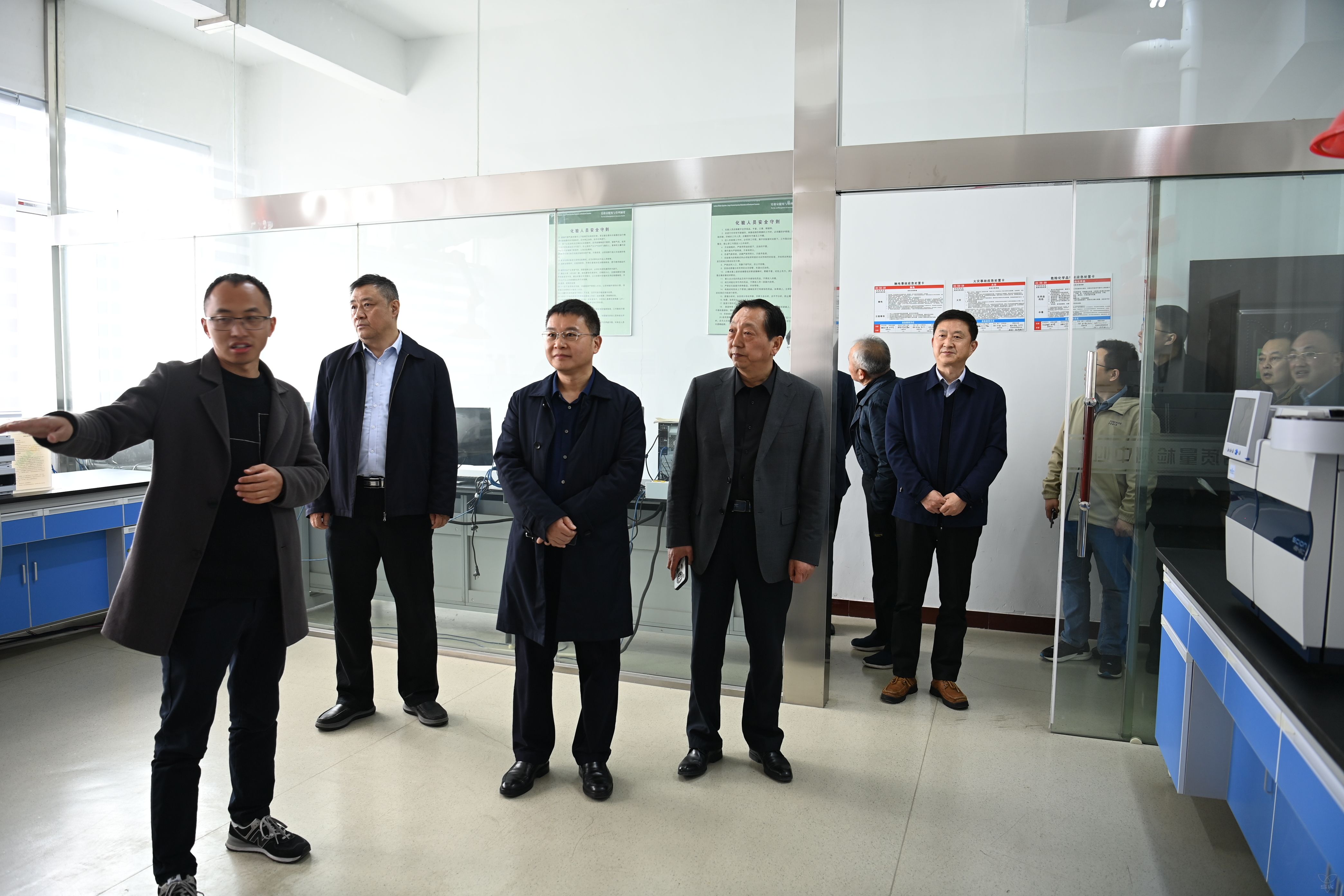 省自然资源厅副厅长程知言一行来白马湖考察调研